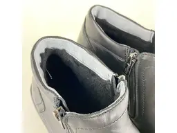 Čierne teplé topánky Helios H886-1