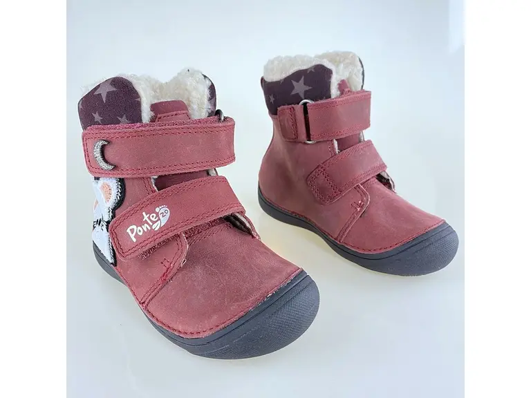 Teplé ružové topánky D.D.Step PV121-DA03-1-589