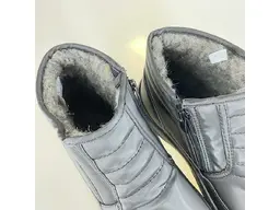 Hrubo zateplené čierne topánky EVA 170-60