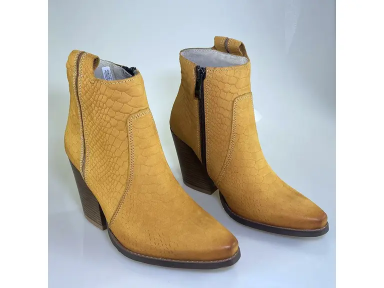 Žlté očarujúce členkové topánky EVA G3823-70