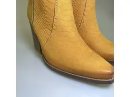 Žlté očarujúce členkové topánky EVA G3823-70