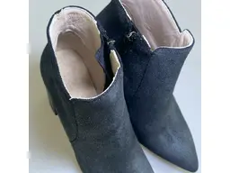 Sivé elegantné členkové topánky EVA A5295-20