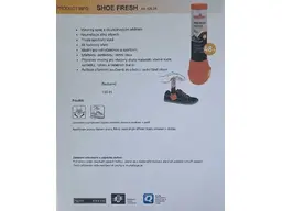 Antibakteriálny sprej pre obuv Shoe Fresh Pedag 1538