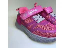 Ružové mäkučké LED topánky D.D.Step DRG122-F61-528E