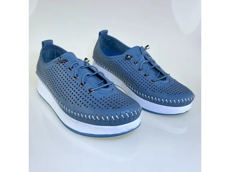 Očarujúce modré topánky Bonamoor 23003-85