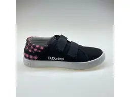 Fešné čierno rúžové plátenky D.D.Step DTG222-CSG-678B