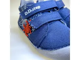 Fešné modré barefoot plátenky D.D.Step DPB122-C063-246