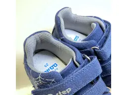 Fešné modré barefoot plátenky D.D.Step DPB122-C063-246