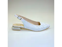 Biele očarujúce sandále Claudio Dessi CD7225-10