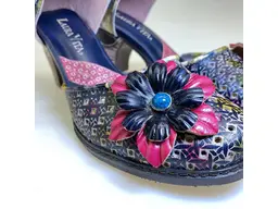 Exkluzívne farebné sandále Laura Vita HACLIO35
