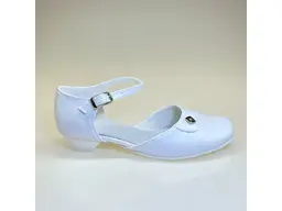 Sviatočné biele sandále EVA KMK414-10