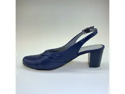Pohodlné kožené modré sandálky EVA K3242/5016-90