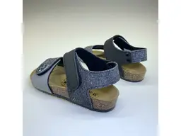 Pohodlné čierne sandále GoldStar Startek Grigio
