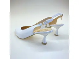 Dámske sandále biele CD7217-10