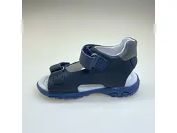 Modré kožené sandálky D.D.Step DSB122-JAC290-697