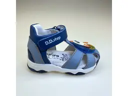 Modré kožené sandálky D.D.Step DSB022-JAC64-135