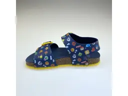 Modré pohodlné sandále Garvalin 222662-A