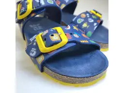 Modré pohodlné sandále Garvalin 222662-A