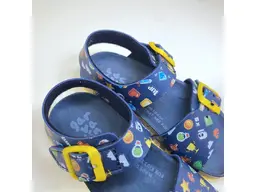 Modré pohodlné sandále Garvalin 222662-A