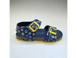 Modré pohodlné sandále Garvalin 222662-A