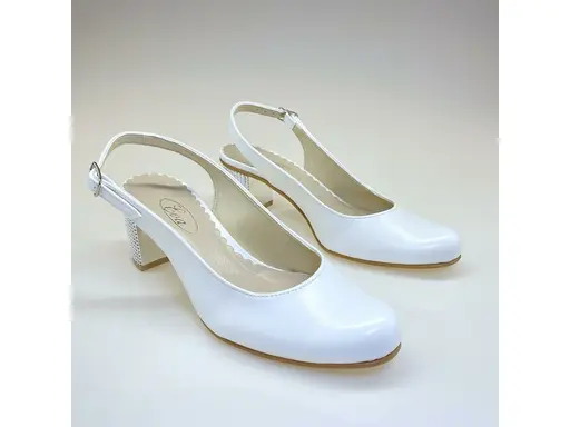 Biele pohodlné sandále EVA M908-10