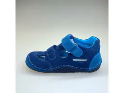 Modré barefoot polosandále Protetika Flip Blue