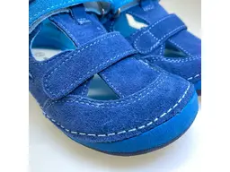 Modré barefoot polosandále Protetika Flip Blue