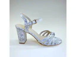 Biele elegantné kožené sandále EVA A4860-10