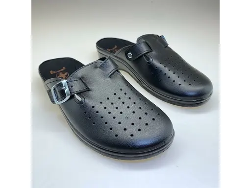 Čierne pohodlné papuče EVA H010-60