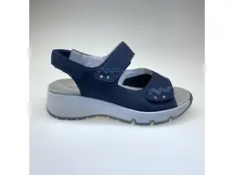 Modré široké sandále Waldlaufer 821M02