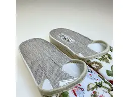 Domáce pohodlné textilné papuče EVA PA113