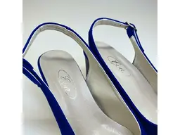Elegantné semišové modré sandále EVA M920-86S