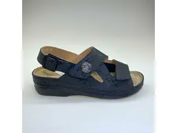 Dámske zdravotné čierne sandále 800-6145-60