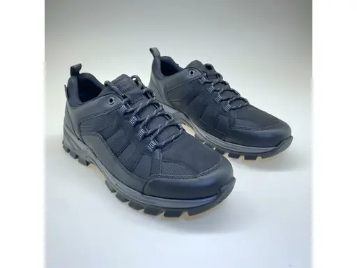 Čierne trekové športové topánky Rieker B6810-00