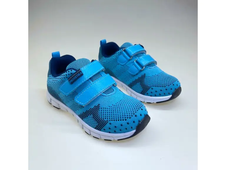 Modré textilné botasky topánky Protetika Lugo azuro