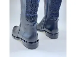 Čierne XL teplé čižmy Caprice 9-25523-29