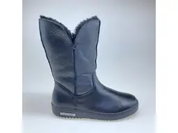Teplé čierne čižmy Caprice 9-26485-29