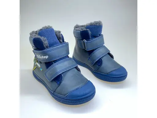 Modré zateplené topánky D.D.Step DVB122-W049-607