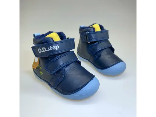 Modré zateplené topánky D.D.Step DVB022-W015-953B