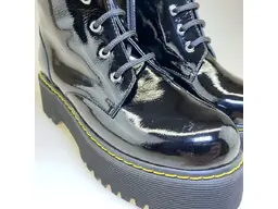 Čierne teplé členkové topánky EVA 163-105-60
