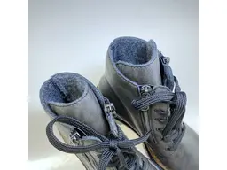 Sivé teplé členkové topánky Rieker 72611-45
