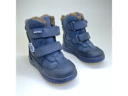 Teplé modré topánky Protetika Antoni Navy