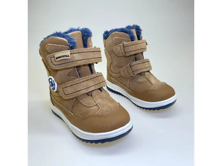 Teplé hnedé topánky Protetika Antoni Beige