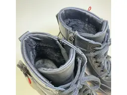 Čierne teplé členkové topánky Bombonella ASPP029303