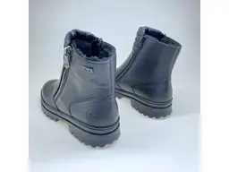 Čierne teplé protišmykové topánky Rieker Z5452-00
