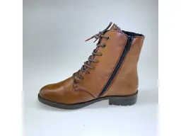 Hnedé teplé členkové topánky Rieker 70610-25