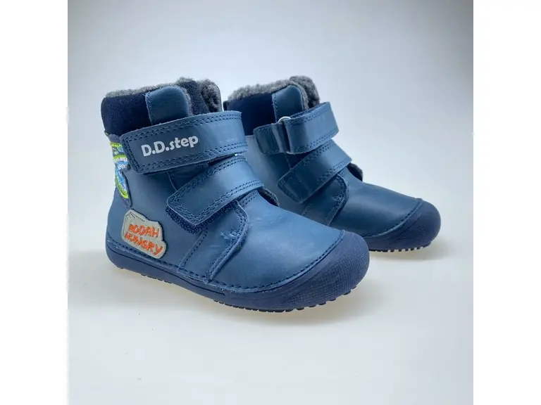 Teplé barefoot členkové topánočky D.D.Step DVB122-W063-968