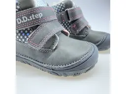 Teplé barefoot členkové topánočky D.D.Step DVG022-W073-29B
