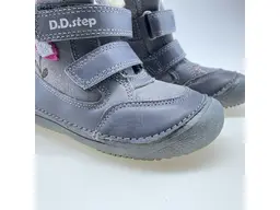Teplé barefoot členkové topánočky D.D.Step DVG122-W063-710A