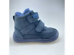 Barefoot modré teplé topánky Protetika TYREL Denim